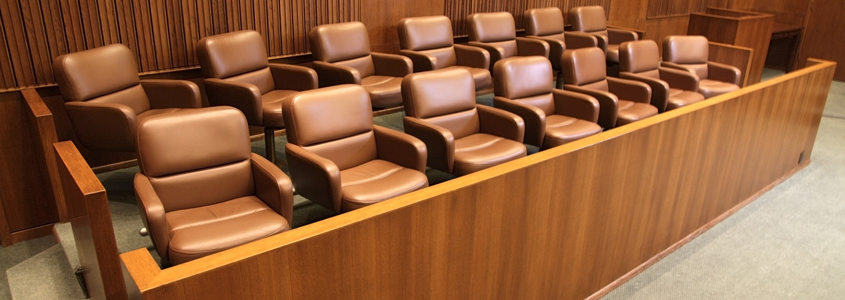 Courtroom Jury Box